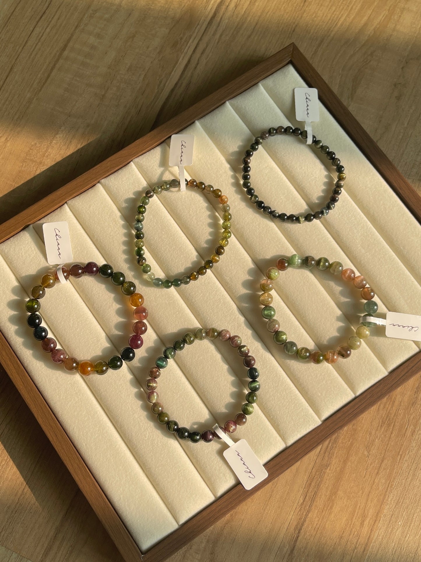 【中高品碧玺系列】迷你碧玺手串 Mini Tourmaline Bracelet