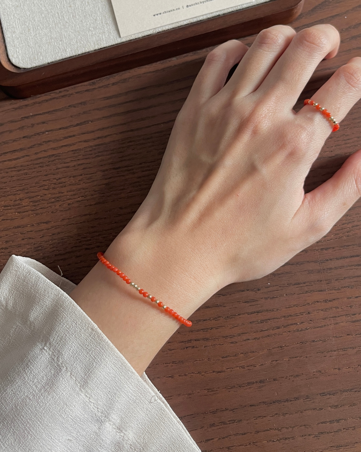 Anchi - 星珂(戒指) Starlit Coral (Ring）