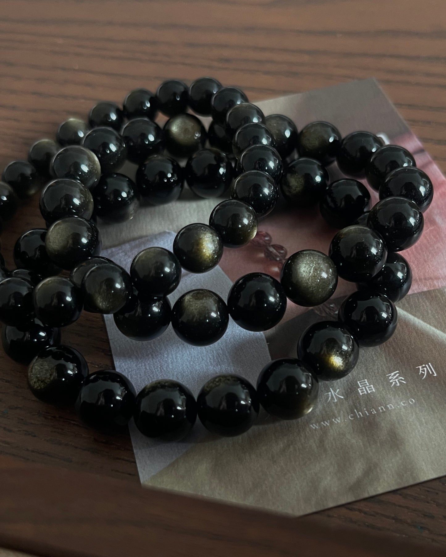 金曜石  Gold Obsidian