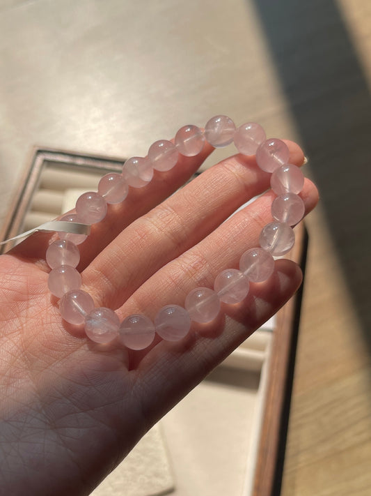 平价马岛粉晶 Madagascan Rose Quartz