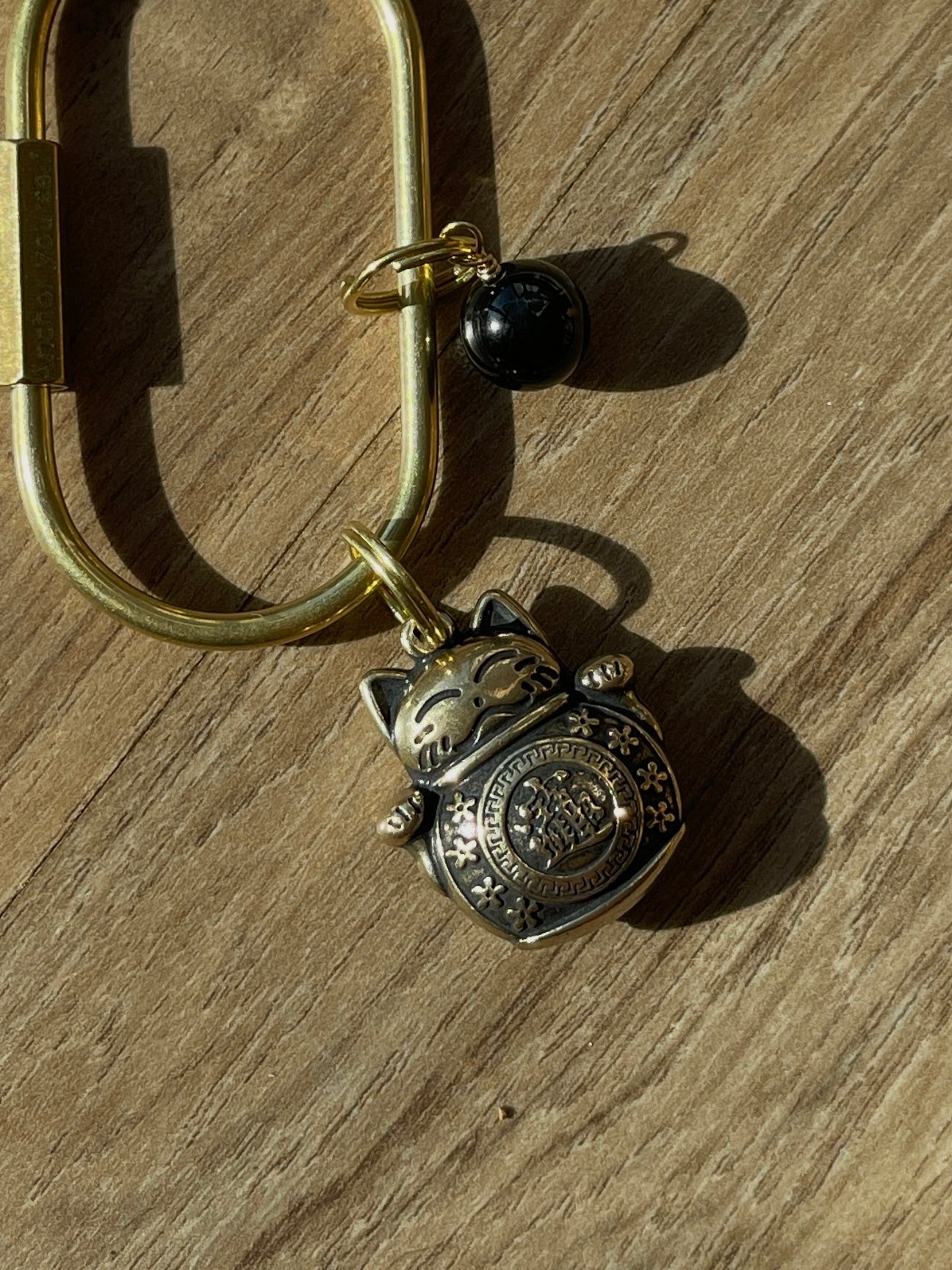 【原创】「Anchor Yourself」招财猫钥匙扣 Prosperity Cat Key Chain