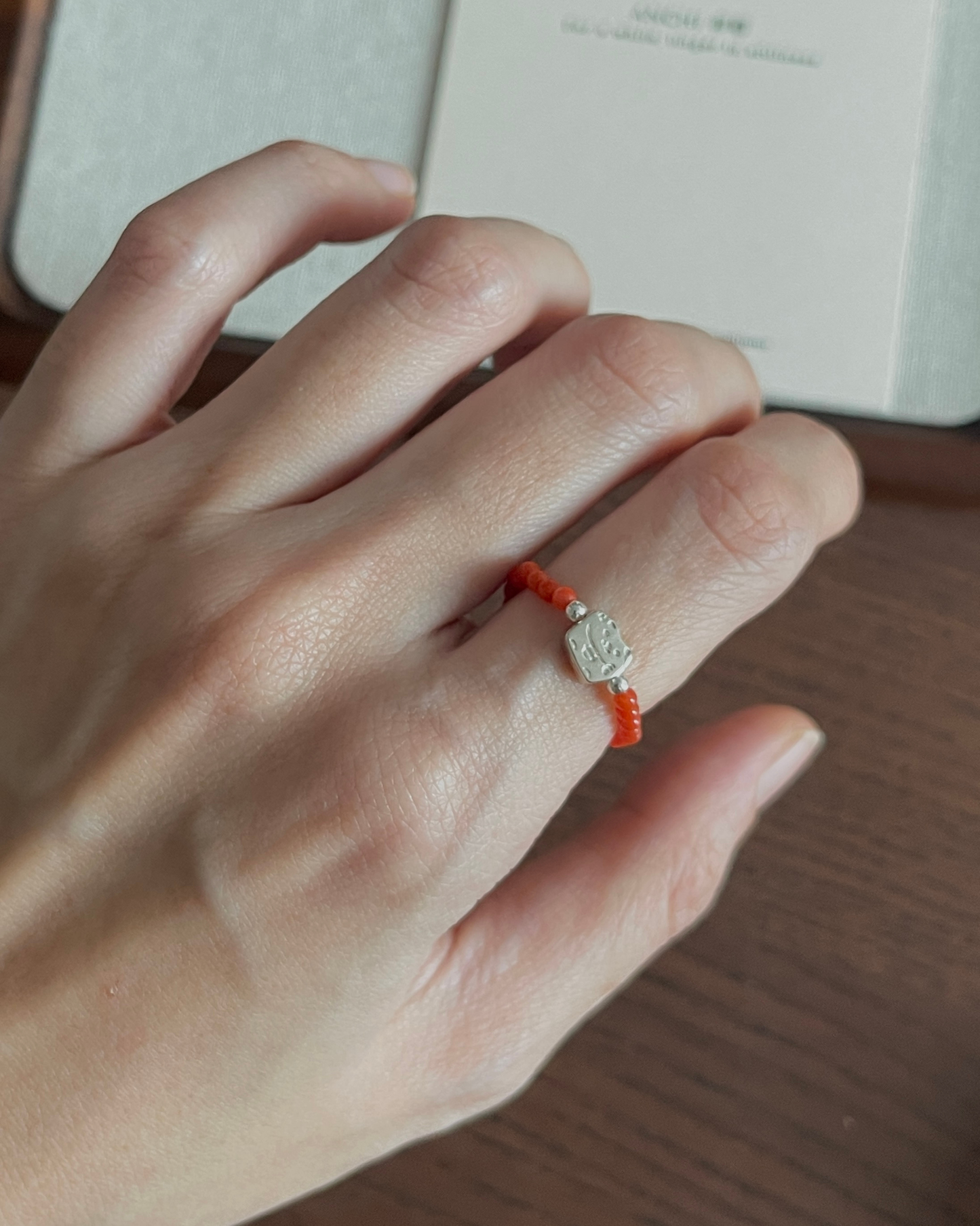 Anchi - 【招财猫】南红玛瑙戒指