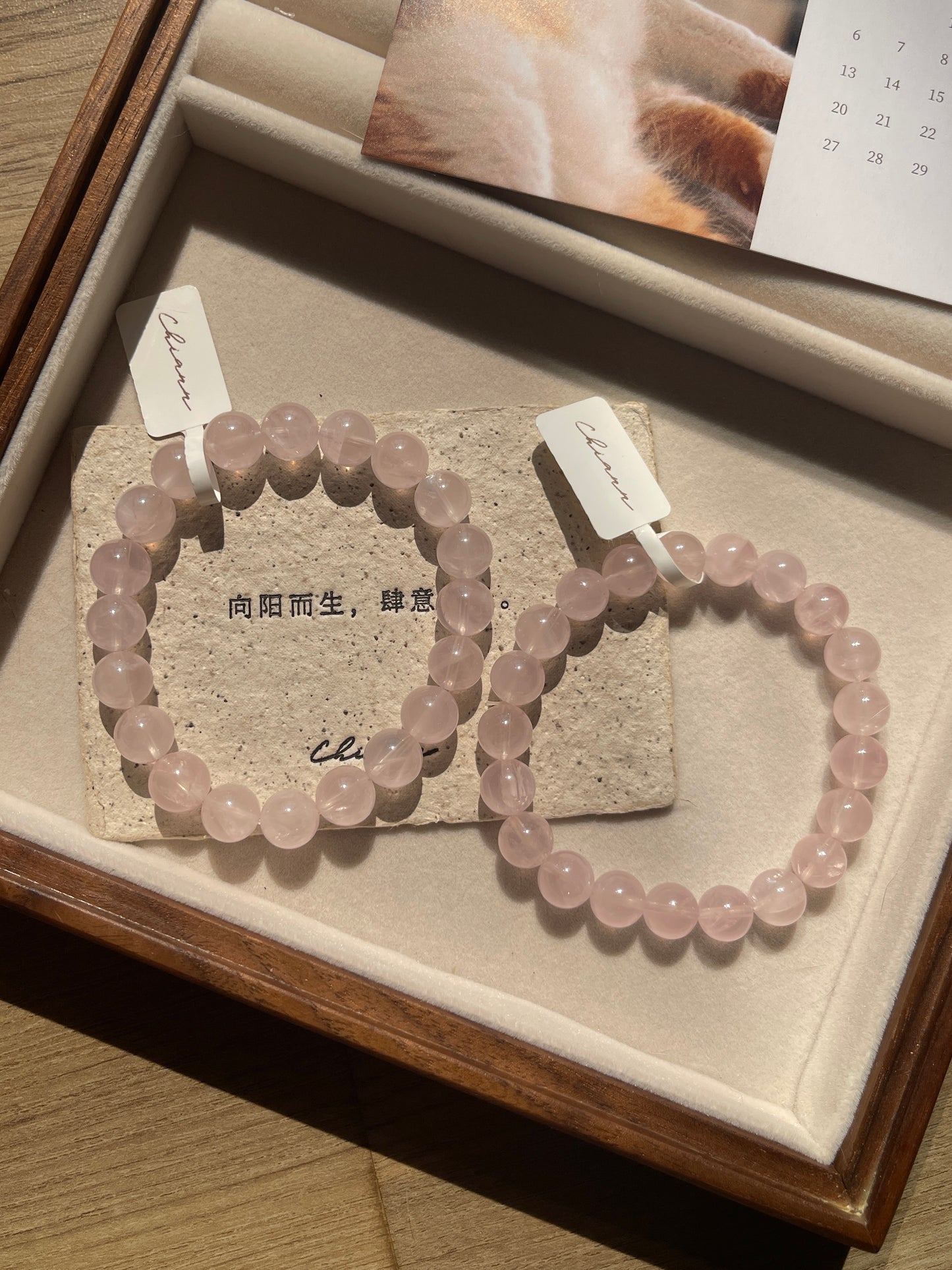 平价马岛粉晶 Madagascan Rose Quartz