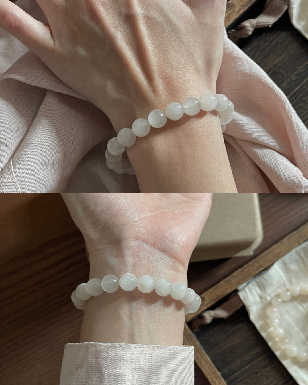 白兔毛 White Rabbit Hair Rutilated Quartz