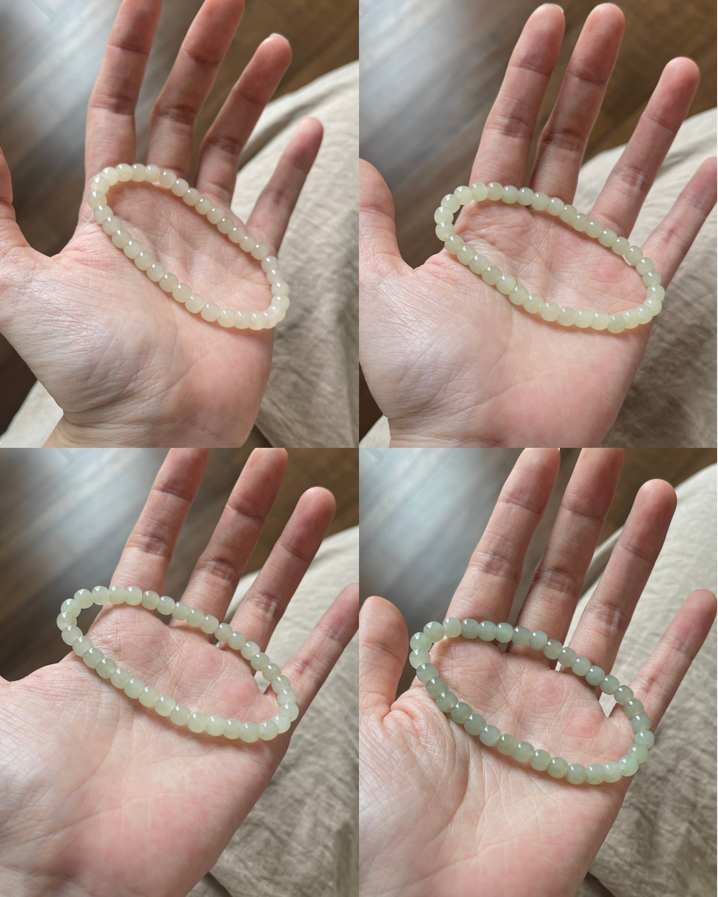 Anchi - 和田玉老型珠合集 Nephrite Jade Old Style Beads