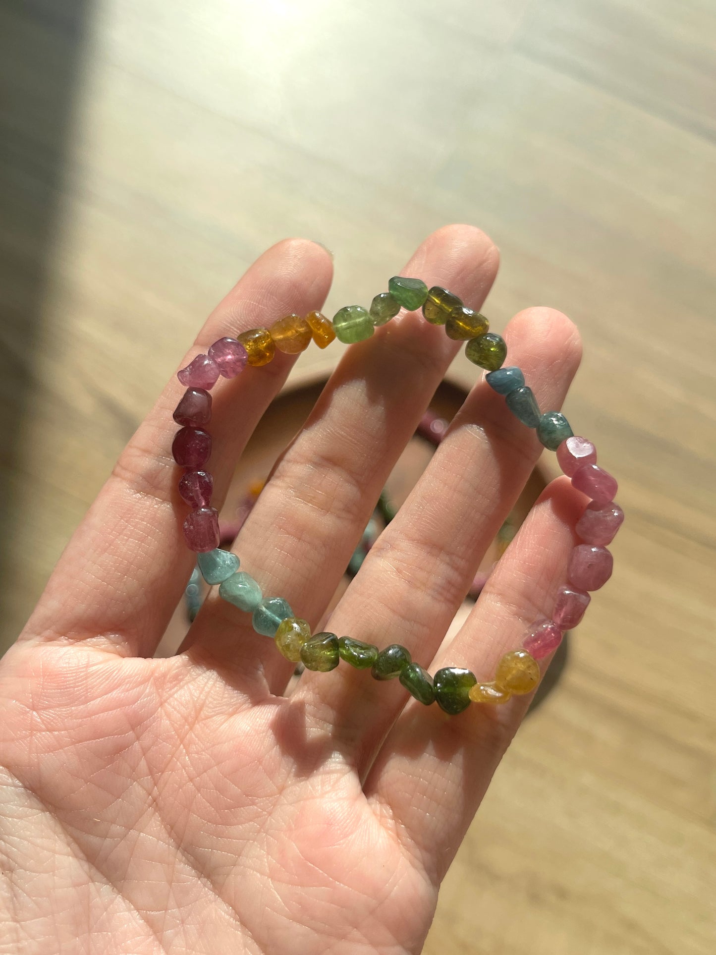 随形碧玺手串 Irregular Shape Tourmaline