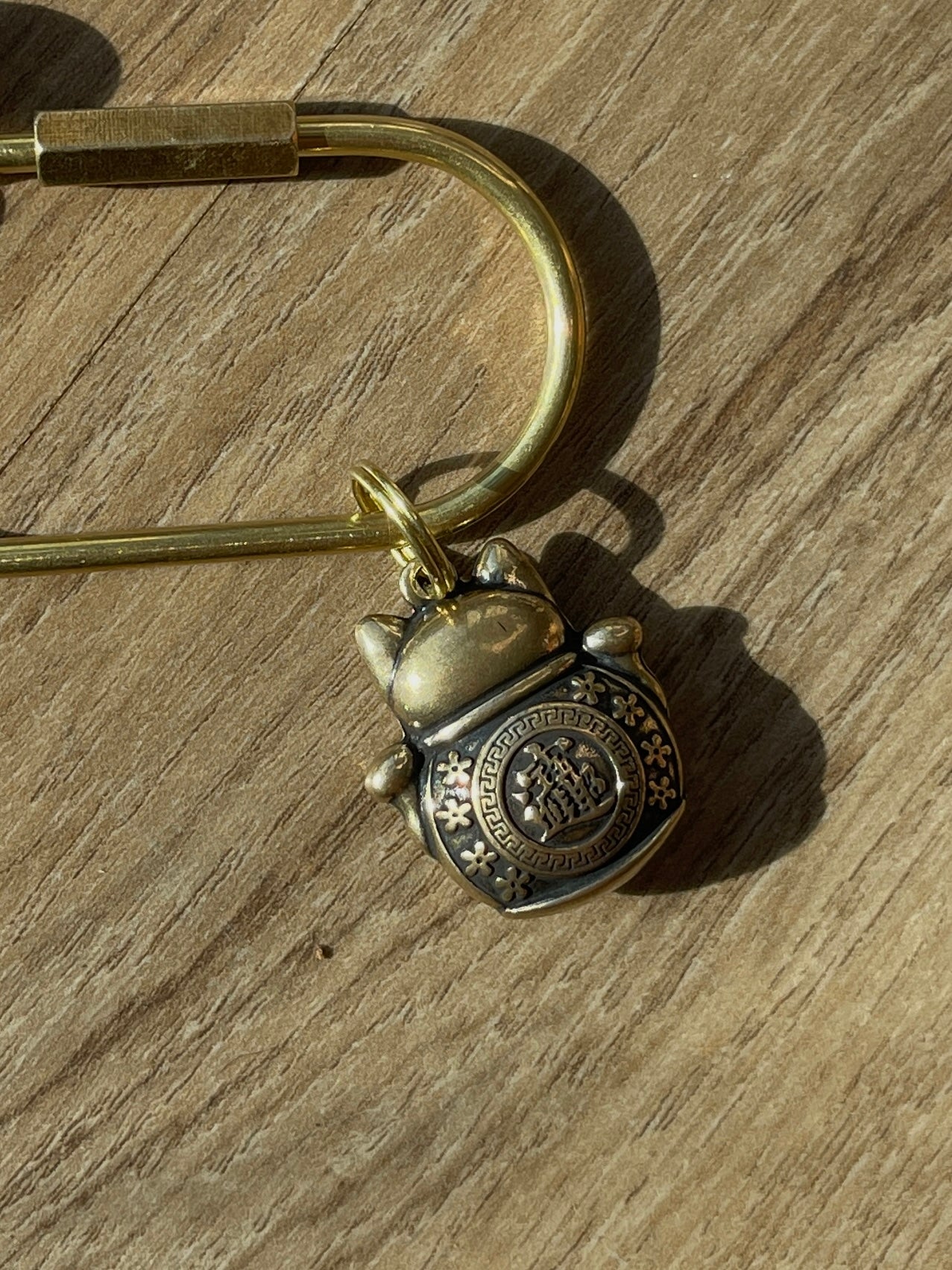 【原创】「Anchor Yourself」招财猫钥匙扣 Prosperity Cat Key Chain