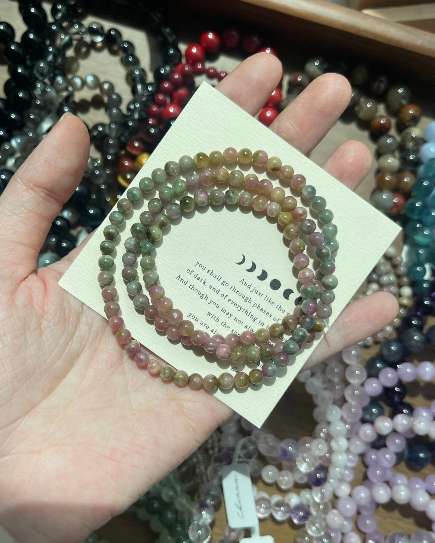 三圈西瓜碧玺  3 Lapse Watermelon Tourmaline