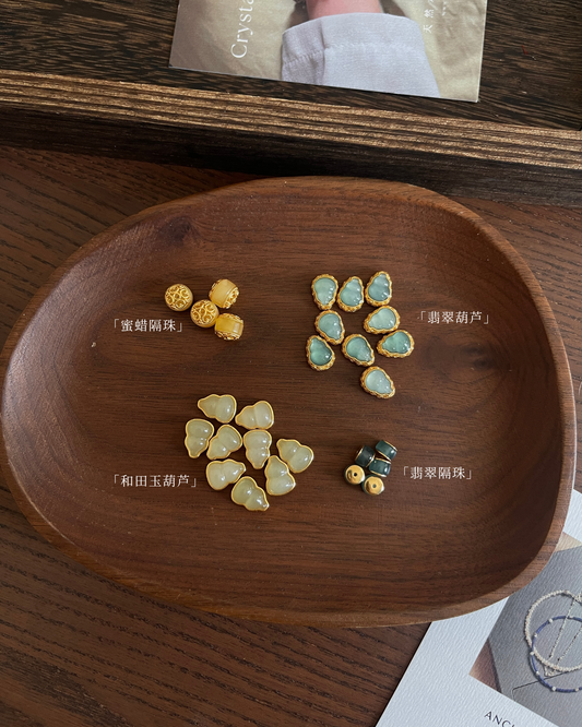 新中式小配件(925银镀金）
