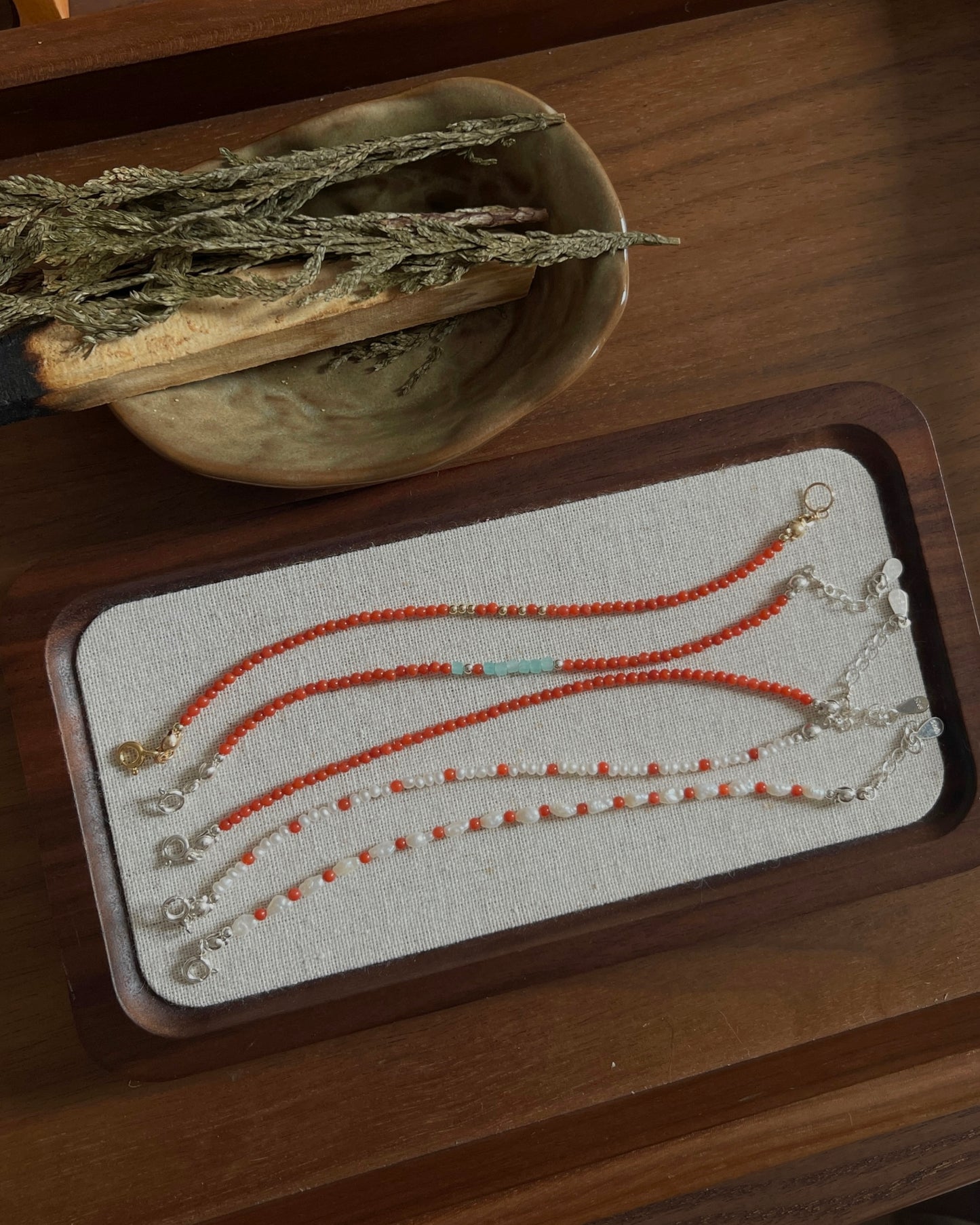 Anchi - 【南红玛瑙】细手链合集