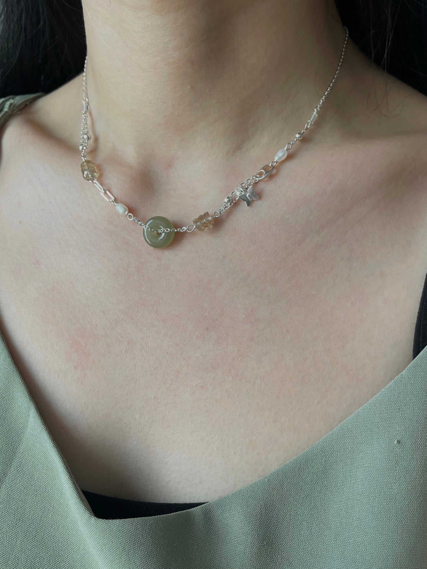 【ANCHI 岸栖手作】化蝶（项链 ）As Butterfly （Necklace）