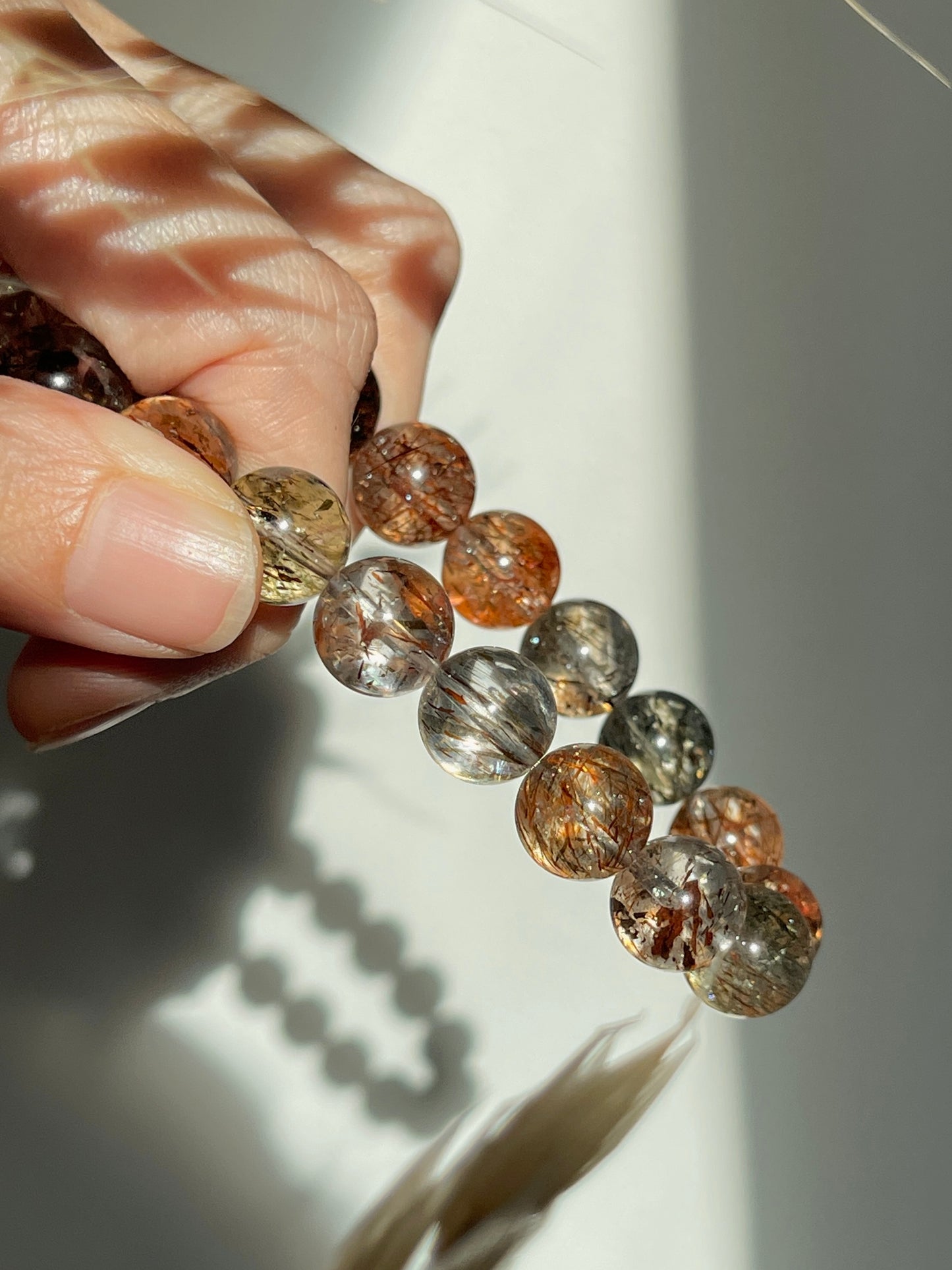 黑金超 Copper Rutilated Quartz