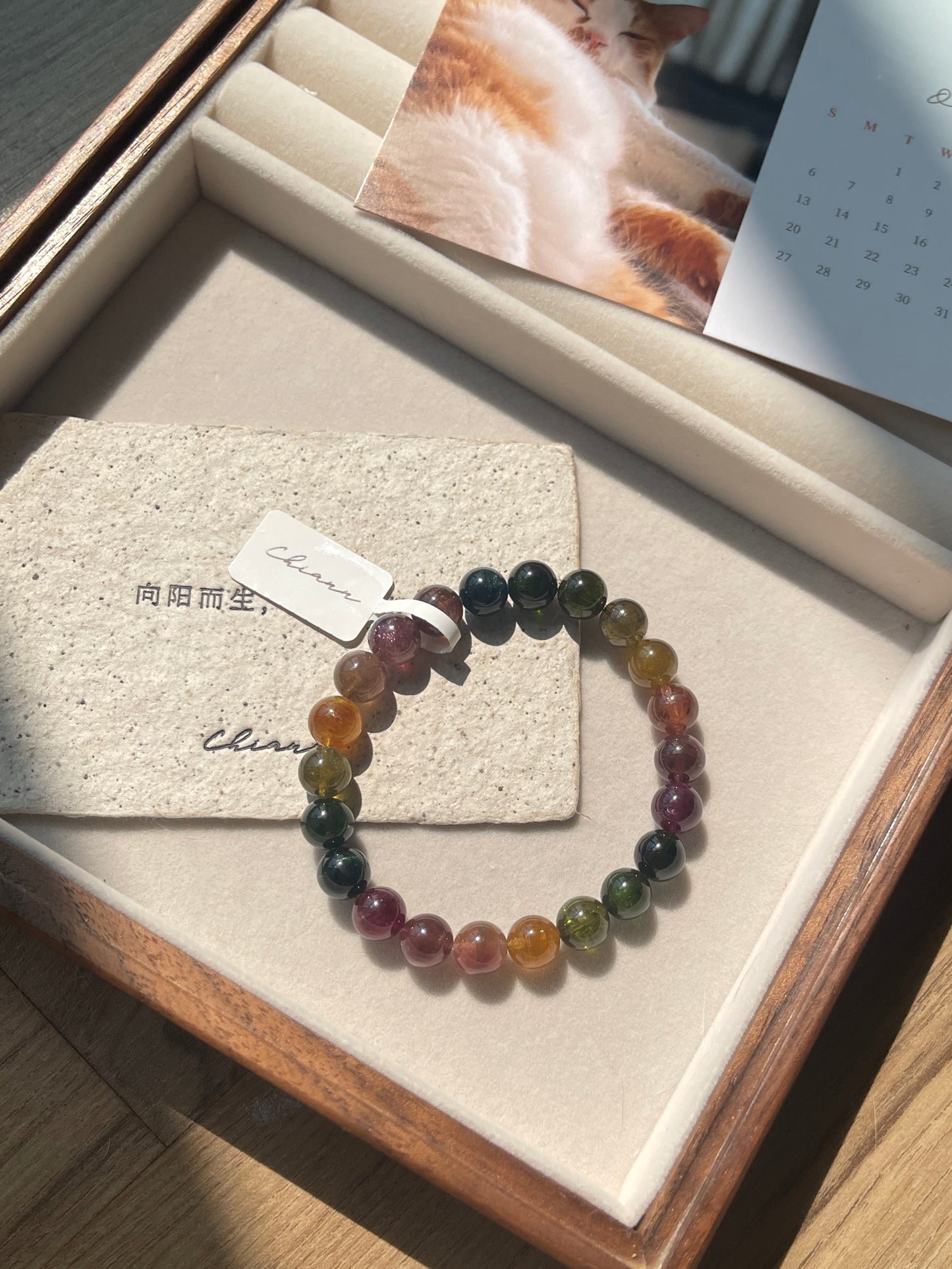 【中高品碧玺系列】老矿彩碧玺  Old Mine Rainbow Tourmaline