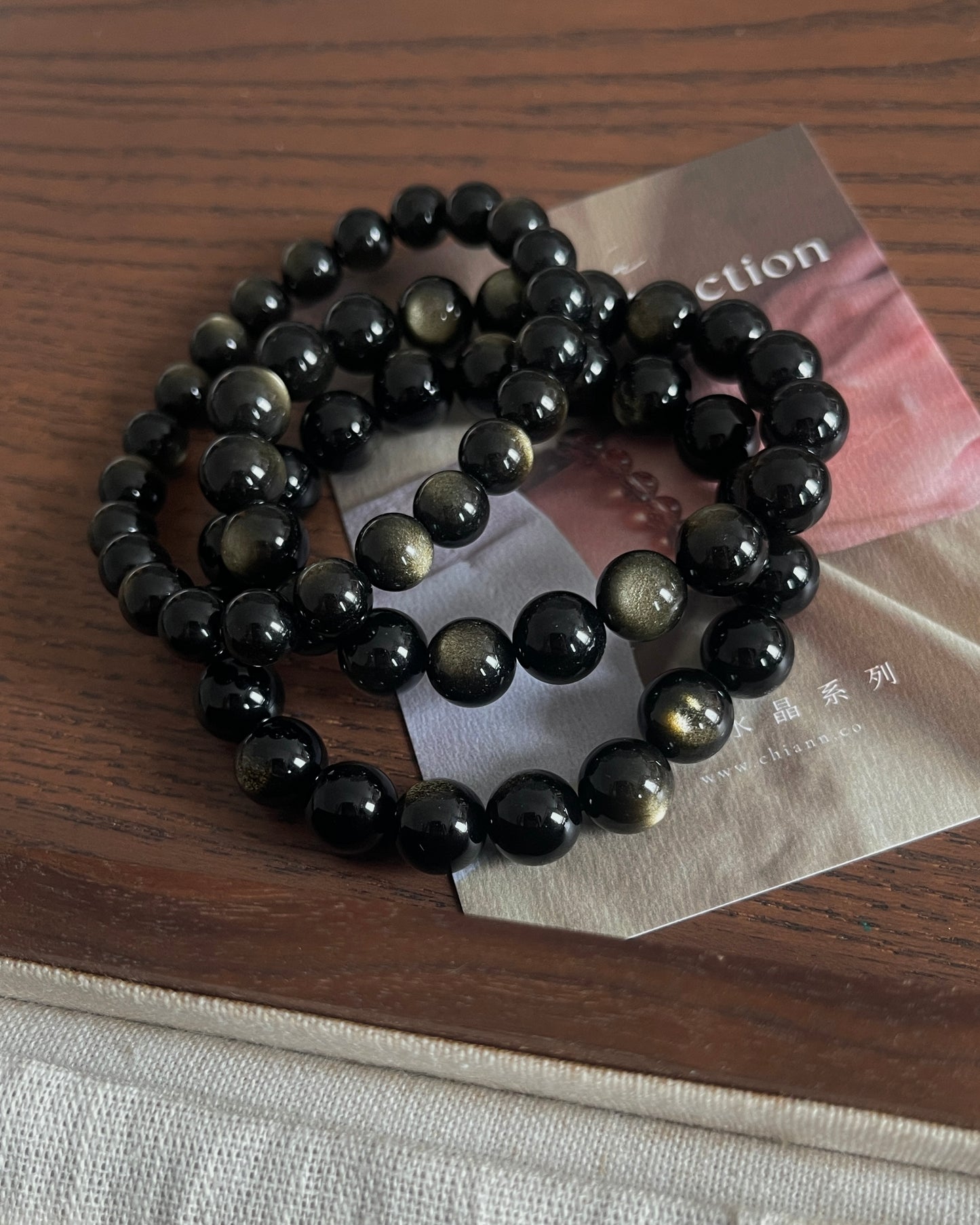 金曜石  Gold Obsidian