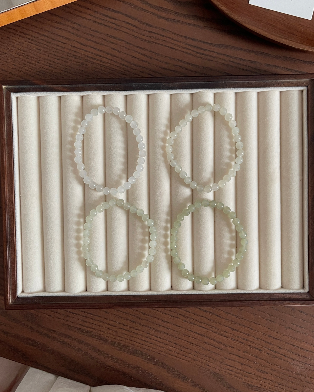 6mm和田玉素圈Nephrite Jade Collection