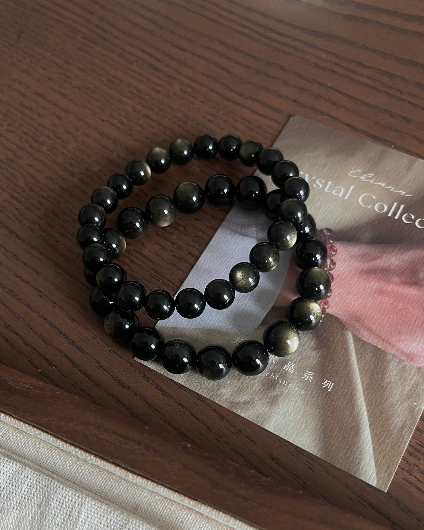 金曜石  Gold Obsidian