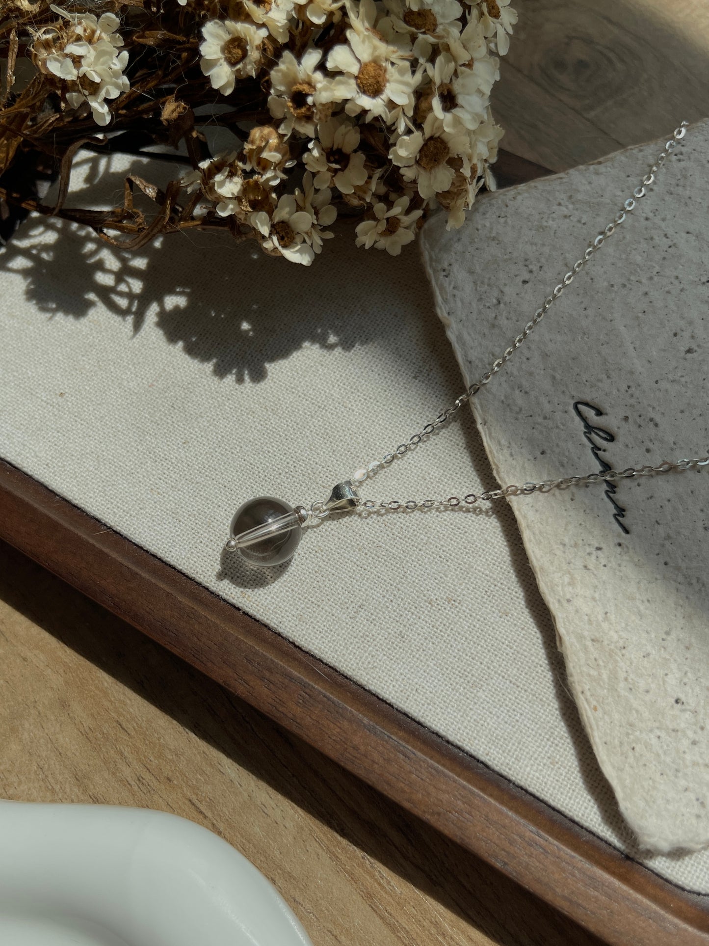 【原创】（自选水晶）日常水晶项链 Daily Crystal Necklace