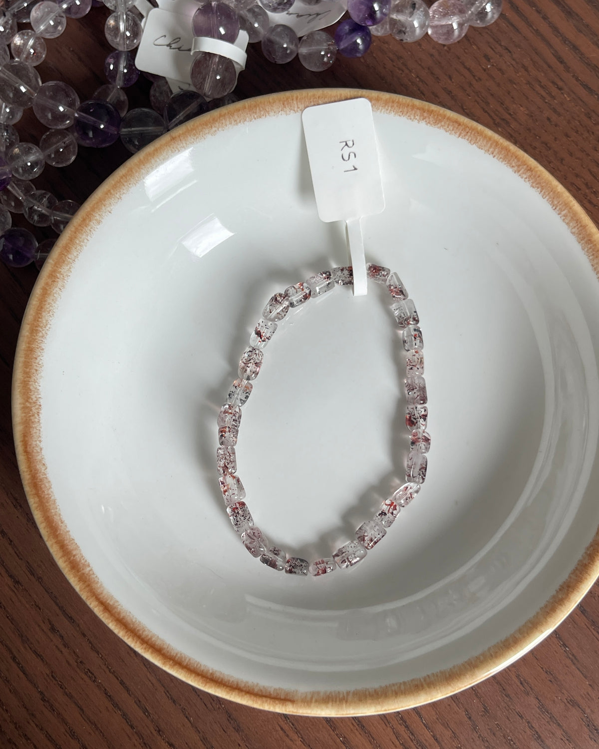 随形超七金草莓 Super Seven Golden Strawberry Quartz