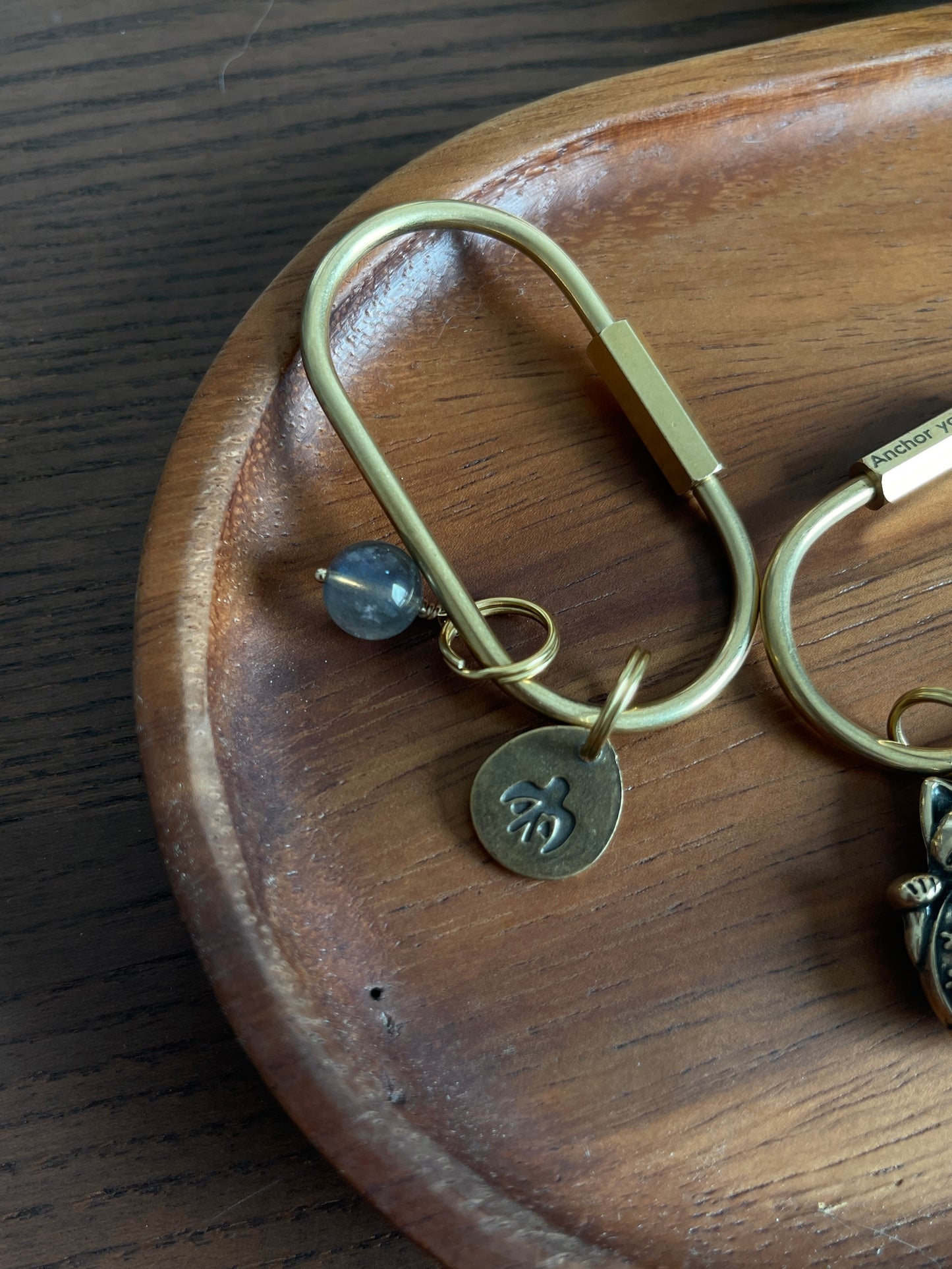 【原创】黄铜钥匙扣 Copper Key Chain