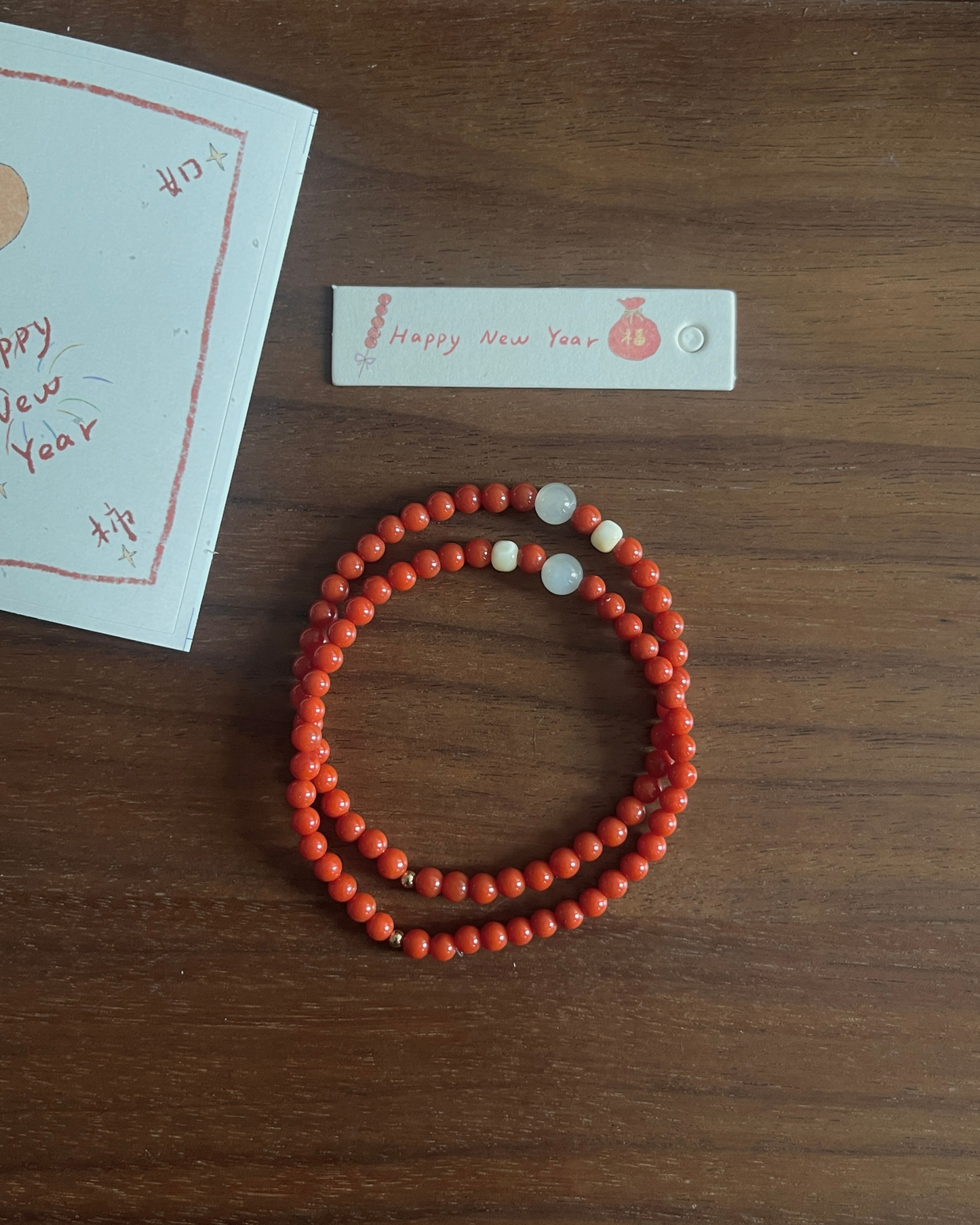 Anchi - 【柿柿如意】【迎光】南红玛瑙系列 Nanhong Agate